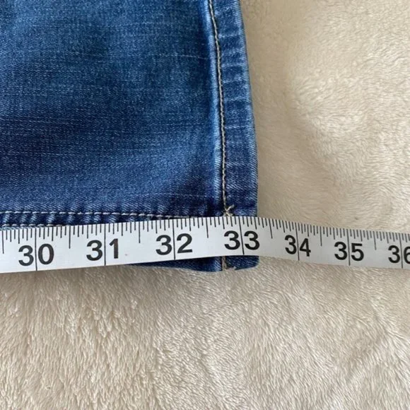 Lane Bryant, blue wash Bootcut Genius Fit jeans, size 16L - Picture 9 of 10